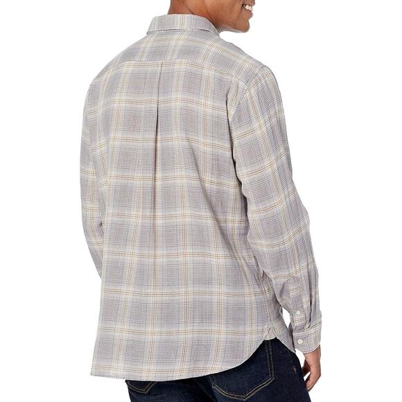Vince Men's Dbl Face Plaid L/S Size XXL - Picture 3 of 5